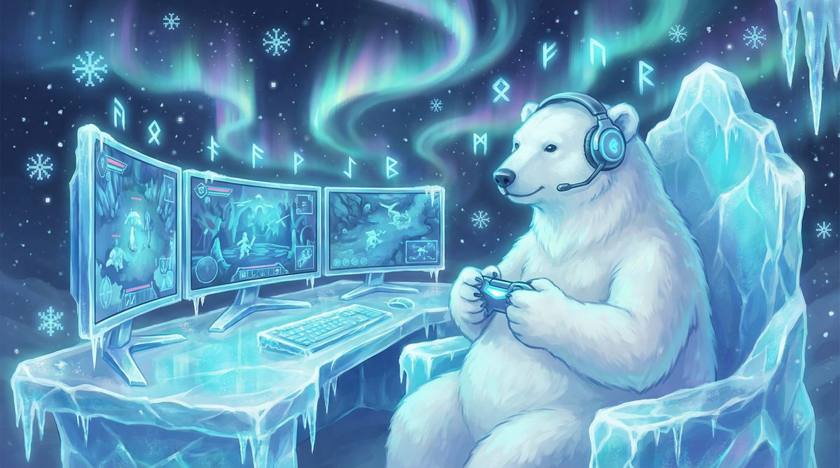 高清3D动漫北极熊视频